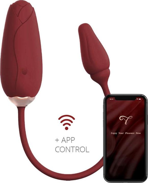 Actual product image Viotec Flora Portable Vibrator with App Control