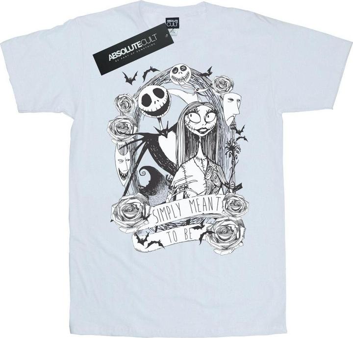 Disney Nightmare Before Christmas Simply Meant To Be TShirt (XXL)