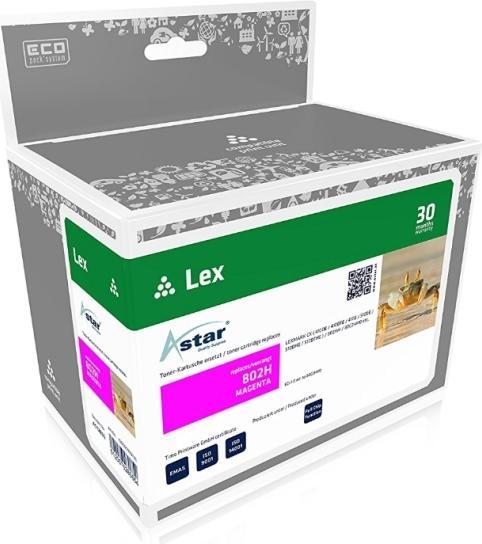 Produktbild Astar Magenta - kompatibel - Tonerpatrone - für Lexmark CX410de (M)