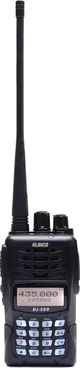 Alinco Tragbares VHF/UHF-Radio PNI DJ-500-E, einstellbare Leistung, 200 CH, 1500 mAh, Talk Around, V (UHF, VHF)
