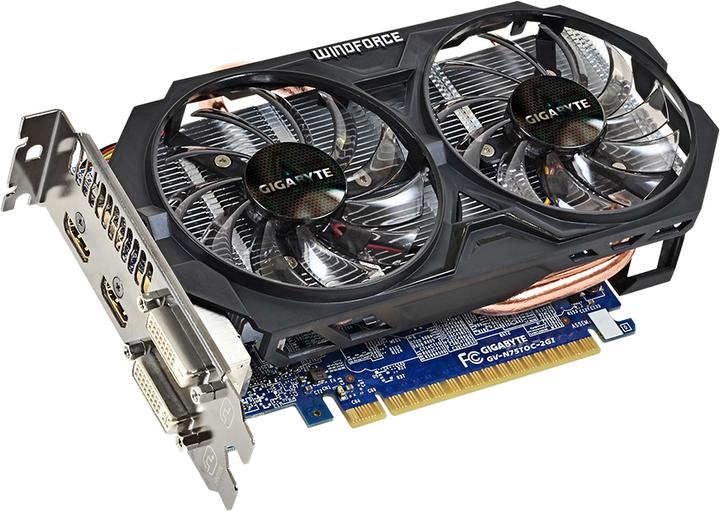 Produktbild Gigabyte GeForce GTX 750 Ti Windforce 2X (2 GB)