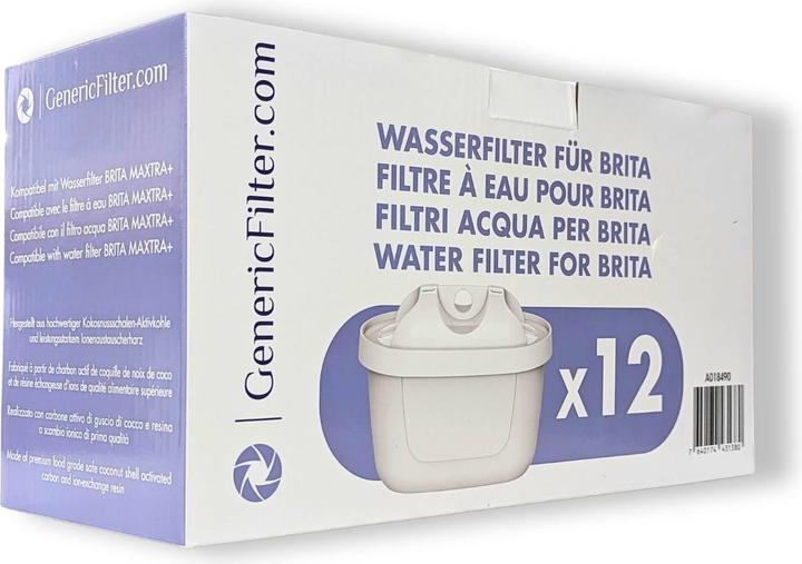 Immagine prodotto GenericFilter Cartuccia filtrante per Brita Maxtra+ (confezione da 12) (12 x)