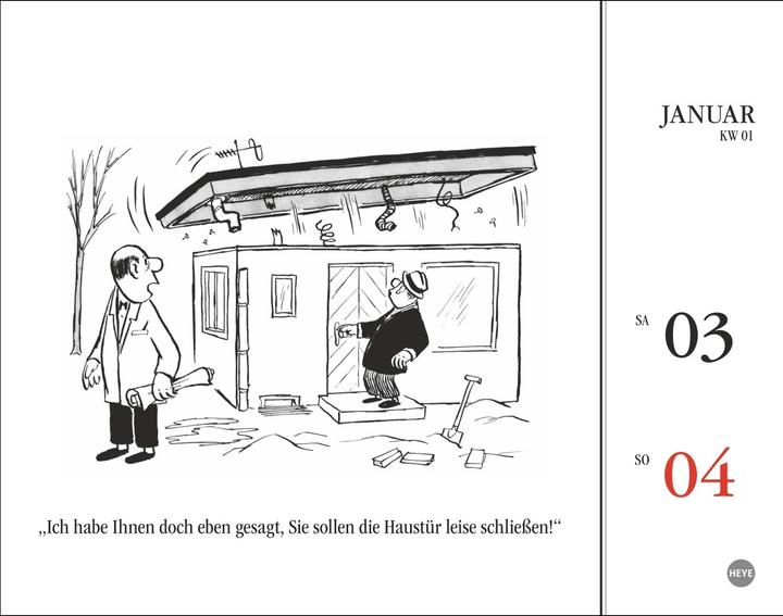 Produktbild Loriot Tagesabreisskalender 2026 (14 x 11 cm, Deutsch)