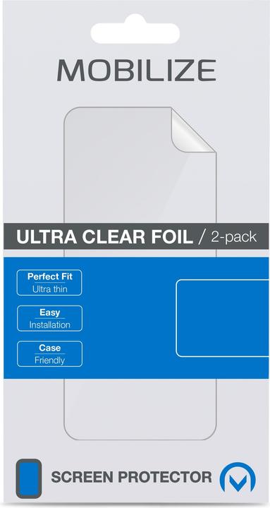 Image du produit Mobilize Pack transparent de 2 PET (2 pièce(s), Motorola Moto E7)