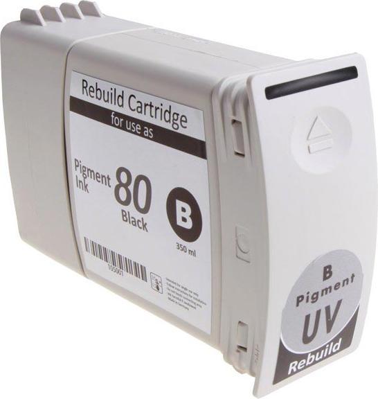 Actual product image Hermex Alternative ink cartridge to HP 80 (Y)