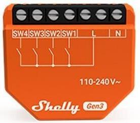 Actual product image Shelly i4 Gen3 (Switch actuator)