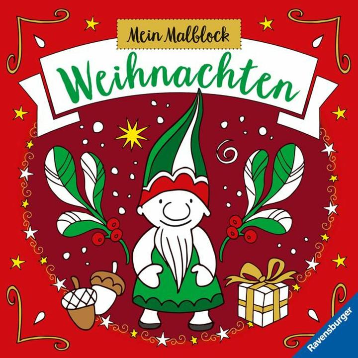 Ravensburger Il mio blocco da colorare per il Natale