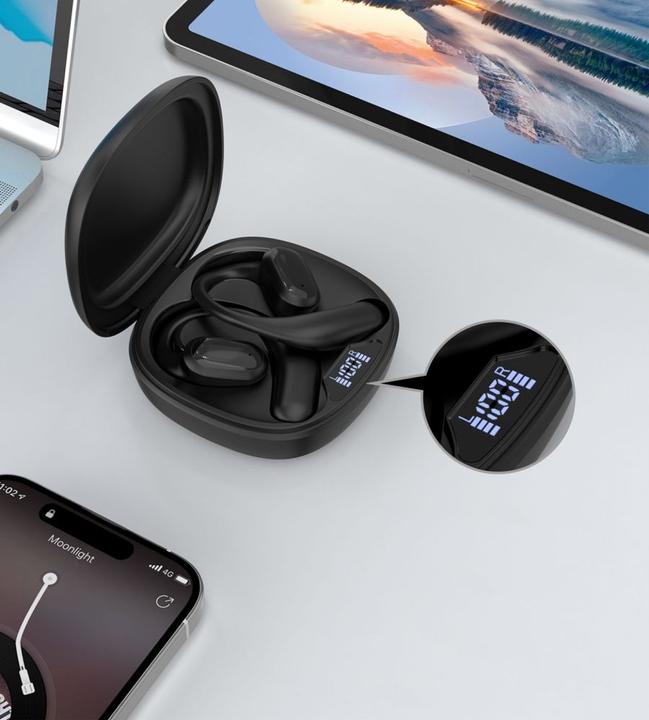 Actual product image Choetech TWS Earphones BH-T25 (black) (8 h, Wireless)