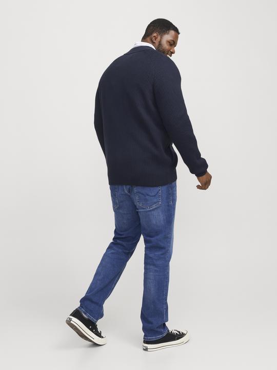 Produktbild Jack & Jones Plus Size Strickjacke Strickjacke (6XL)