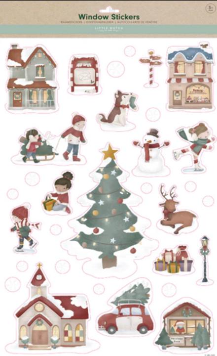 Produktbild Little Dutch Weihnacht Fenster Sticker Maxi