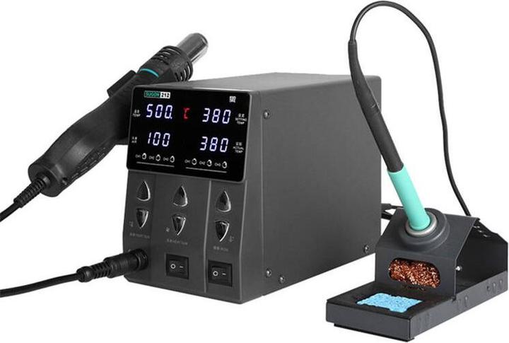 Image du produit Sugon 212 2in1 Hot Air Soldering Station + T12 Blower Gun