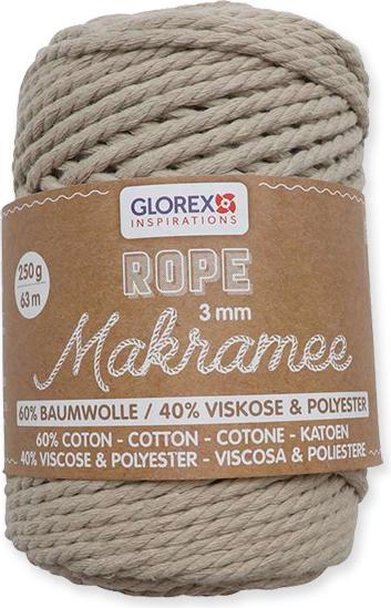 Actual product image Glorex Macramé Rope (63 m)