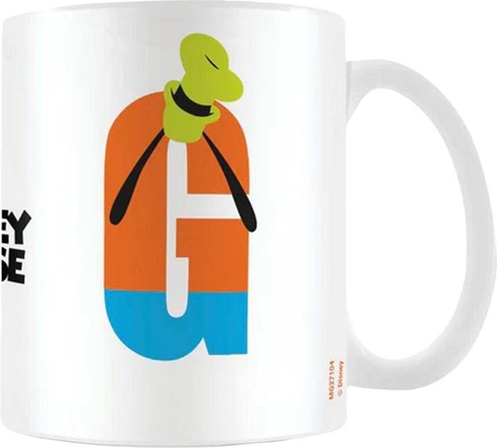 Actual product image Disney Coffee Mug G Mickey Mouse Alphabet (325 ml)