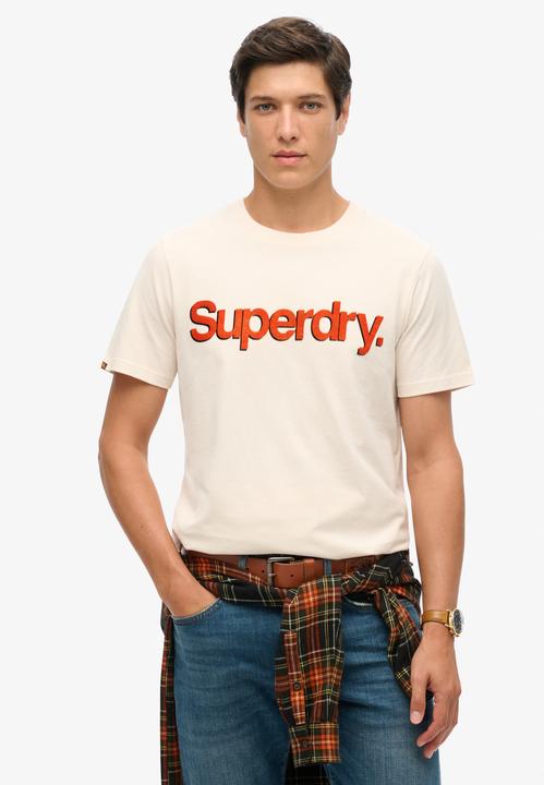 Actual product image Superdry Classic Core Logo Shadow Tee (L)