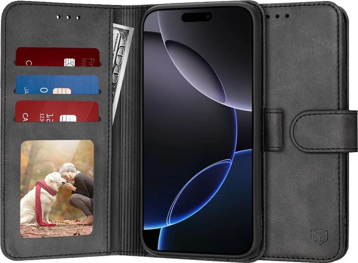 Produktbild Techsuit - Diary Book - iPhone 16 Pro Max - Black (Apple iPhone 16 Pro Max)