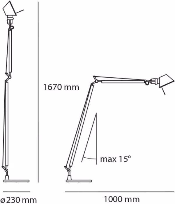 Produktbild Artemide Tolomeo (E27)