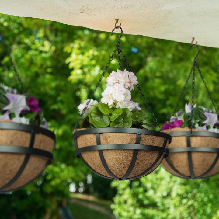 Produktbild Relaxdays 3x Blumenampel (31 cm)