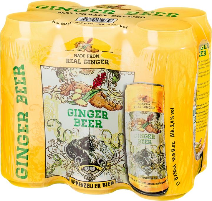 Appenzeller Bier Ginger-Beer (6 x 50 cl)