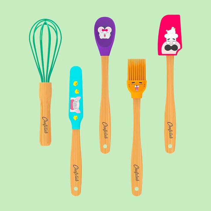 Image du produit Chefclub Set d'ustensiles de cuisine 5pcs.