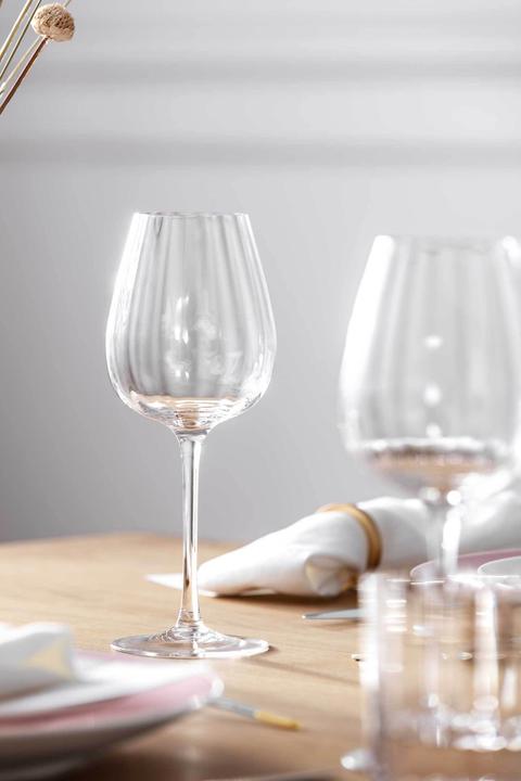 Actual product image Villeroy & Boch White wine goblet, set of 4 pieces Rose Garden (12 cl, 4 Glasses, White wine glasses)