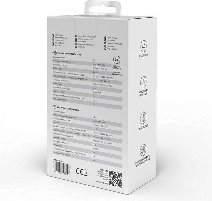 Image du produit Savio Émetteur FM