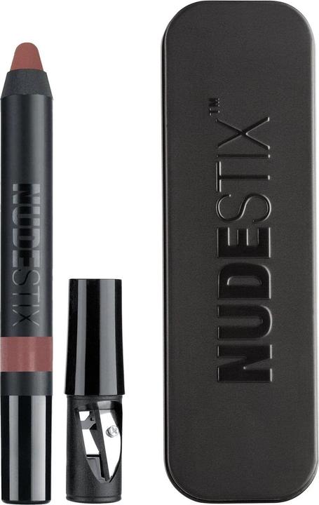 Actual product image Nudestix Mattifying lipstick andush Intense Matte Lip + Cheek Pencil - Shade: Entice (Entice)