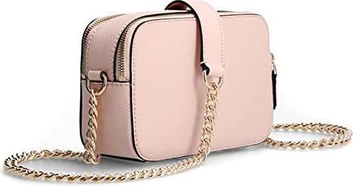 Actual product image Guess Noelle, Textile Crossbody Bag, Light Rose, HWZG78, For Women