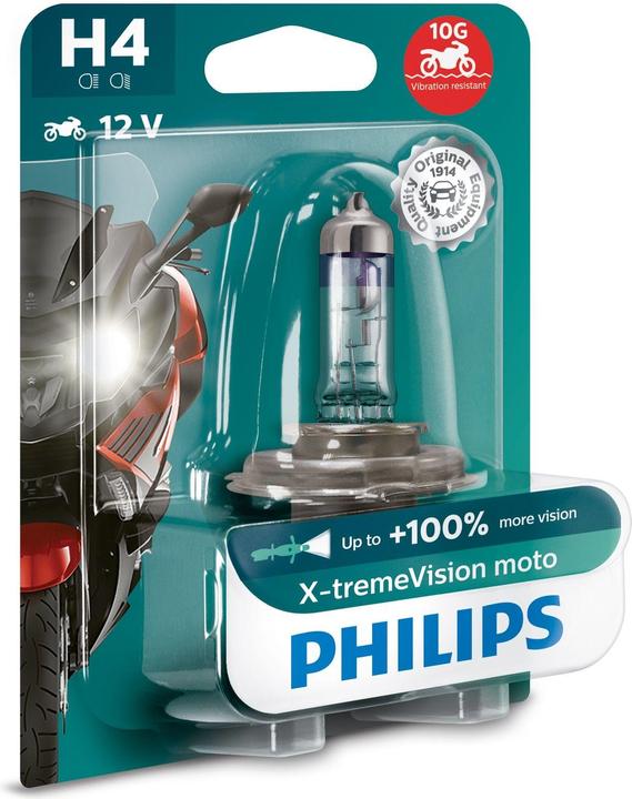 Philips X-treme Vision Moto (H4)