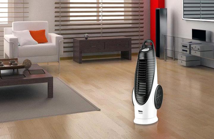 Actual product image Fakir SDA tower fan Prestige TVL 90s ws/sw