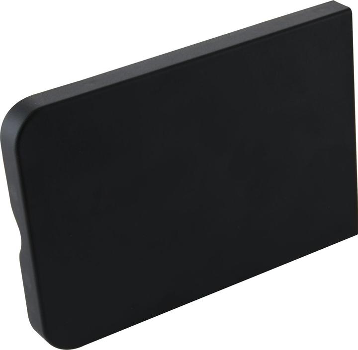 Effegibrevetti Abdeckkappen Set (Abdeckung) passend zu Klappenbeschlag Unico-Aufbau, schwarz (2 Stk.)
