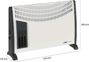 Image du produit Clatronic Convecteur KH 3433 (2000 W)