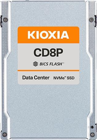 Actual product image Kioxia CD8P-V Series KCD8XPUG1T60 - SSD (1600 GB, 2.5")