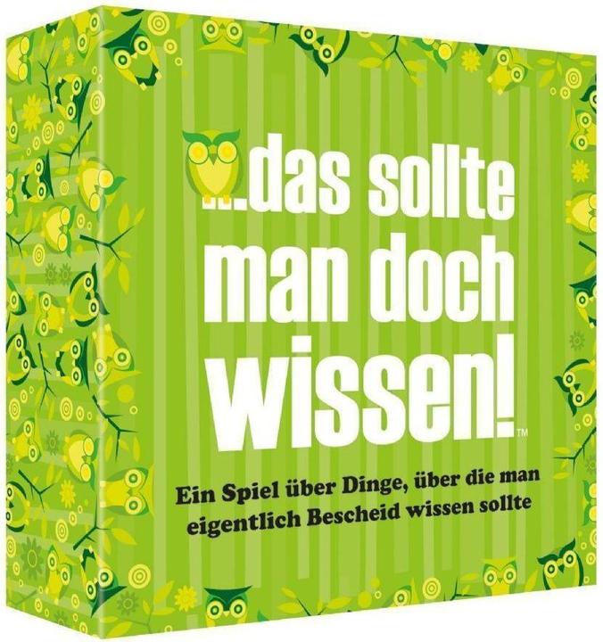 Actual product image You should know that! (German)