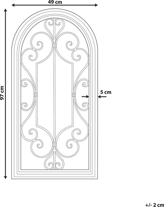 Produktbild Beliani Campel (50 x 98 cm)