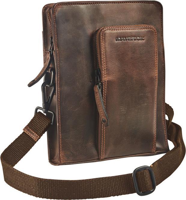 Actual product image Maverick The Original Tasche XS Leder, braun