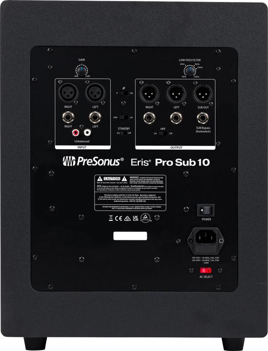 Actual product image PreSonus Eris Pro Sub 10 (Passive, 1 pc., 1x 250 W)