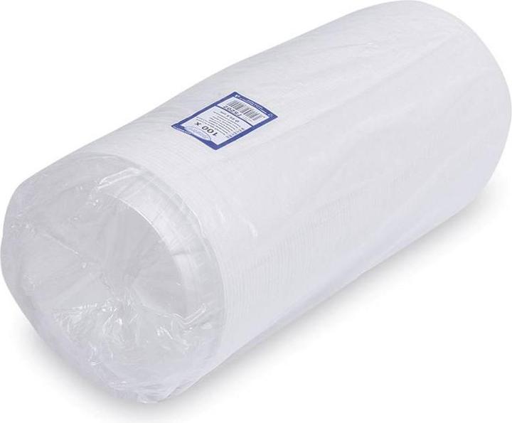 Produktbild Wimex.eu Party-Platte (XPS) oval weiss 35 x 24,7 cm - 10 Stück (10 x)