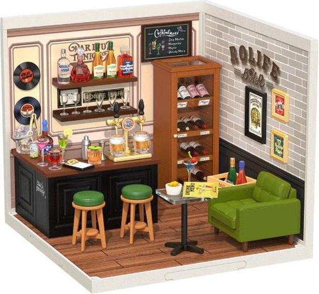 Actual product image Robotime Leisurely Cheers Bar