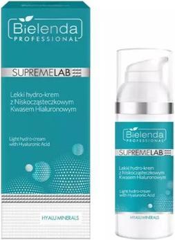 Bielenda Professional Supremelab Hyalu Minerals Light Hydro-Cream With Hyaluronic Acid Light (Körpermilch, 50 ml)