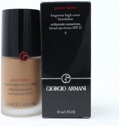 Actual product image Giorgio Armani Power Fabric + Longwear High Coverage Foundation ( 8 )