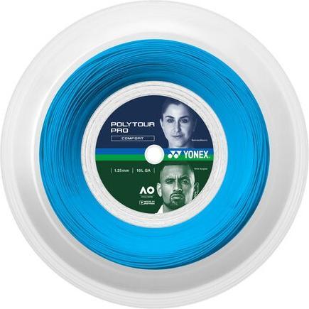 Actual product image Yonex TPTP130-2gra Poly Tour Pro 130 roll 200m graphite, 1.30mm
