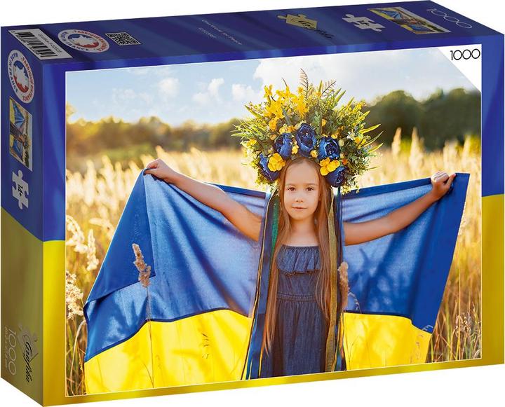 Produktbild Grafika Puzzle 1000 pieces One World For Peace - Ukraine (1000 Teile)