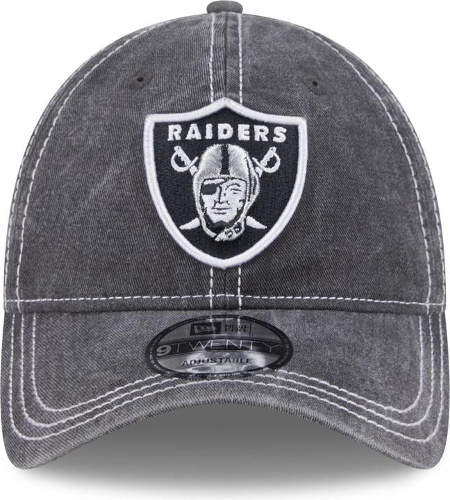Produktbild New Era 9Twenty Cap - Washed Las Vegas Raiders Schwarz