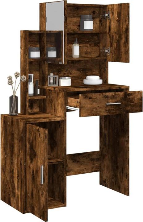 Produktbild VidaXL Schminktisch mit Schrank (80 x 35 x 132 cm)