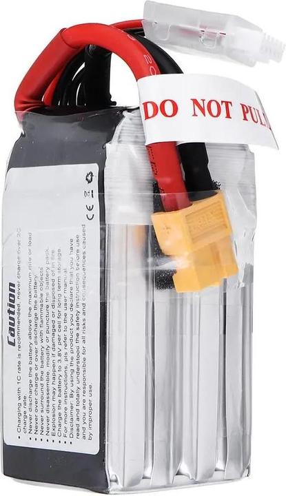 Immagine prodotto AccuCell Batteria 1550mAh 14.8V 100C 4S XT60 per modellismo (14.80 V, 1550 mAh)