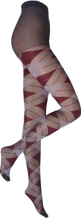 Immagine prodotto Levee Fashion Raute Collant moda, colore 640 grey-bordeaux, taglia 44-46 (20 DEN, 44 - 46)