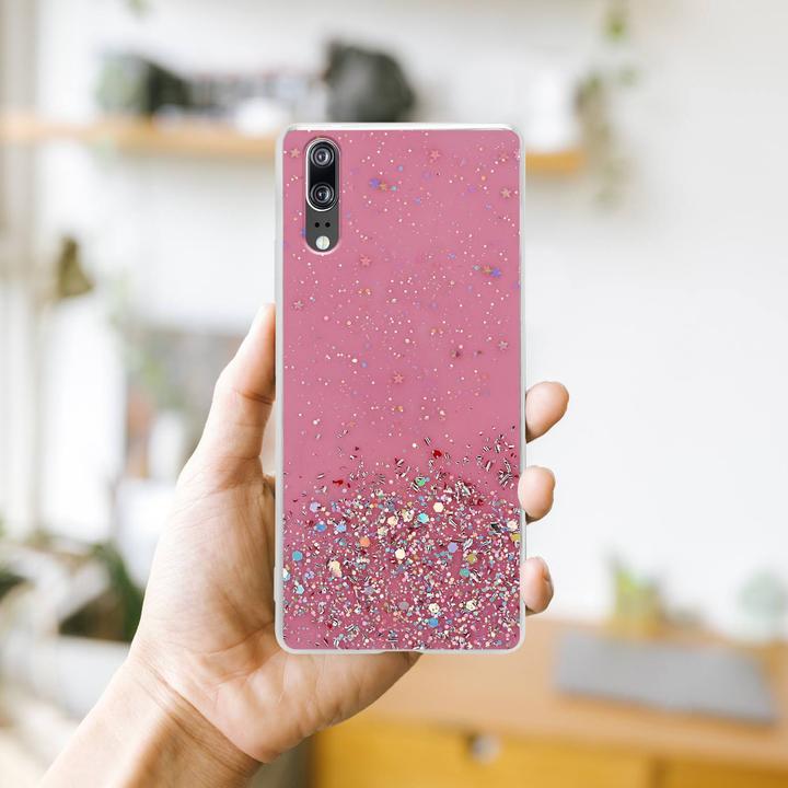 Image du produit Cadorabo Couverture TPU paillettes scintillantes (Cubot P20)