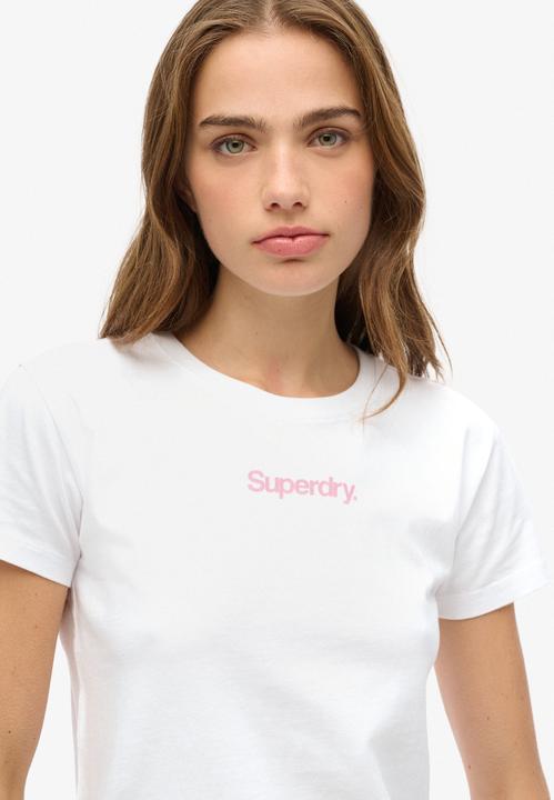 Actual product image Superdry Core Logo City Fitted Tee (16)