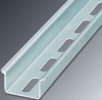 Image du produit Phoenix Contact Profilé chapeau NS 35/15 ZN perforé 2000MM Contenu : 2 m