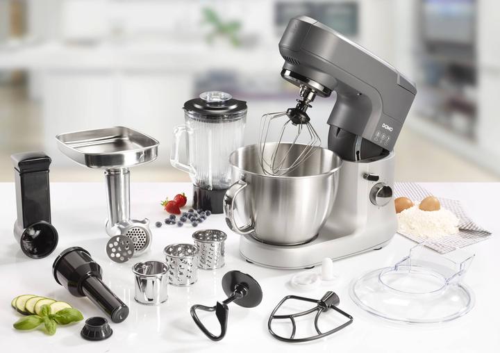 Image du produit Domo Robot de cuisine Kit complet Bol 4,5 litres DO9182KR Pétrin professionnel (1000 W)